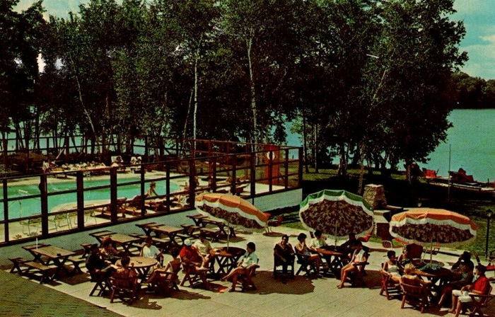 Sojourn Lakeside Resort (Gay El Rancho Ranch, El Rancho Stevens Ranch) - Vintage Postcard